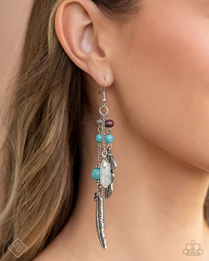 Paparazzi Fashion Fix Set Simply Sante Fe Blue, Turquoise, Silver, Brown