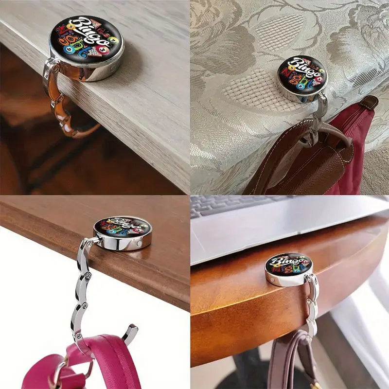 Folded Handbag Holder Table Hook (Warm, Kind, Loving Grandma)