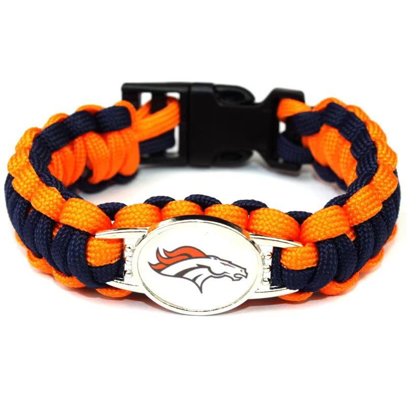 Denver Broncos Paracord Bracelet (Unisex)