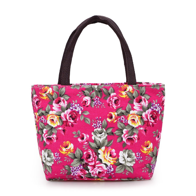 Mini Floral Print Tote Bag (Multicolors) Price Includes Shipping!