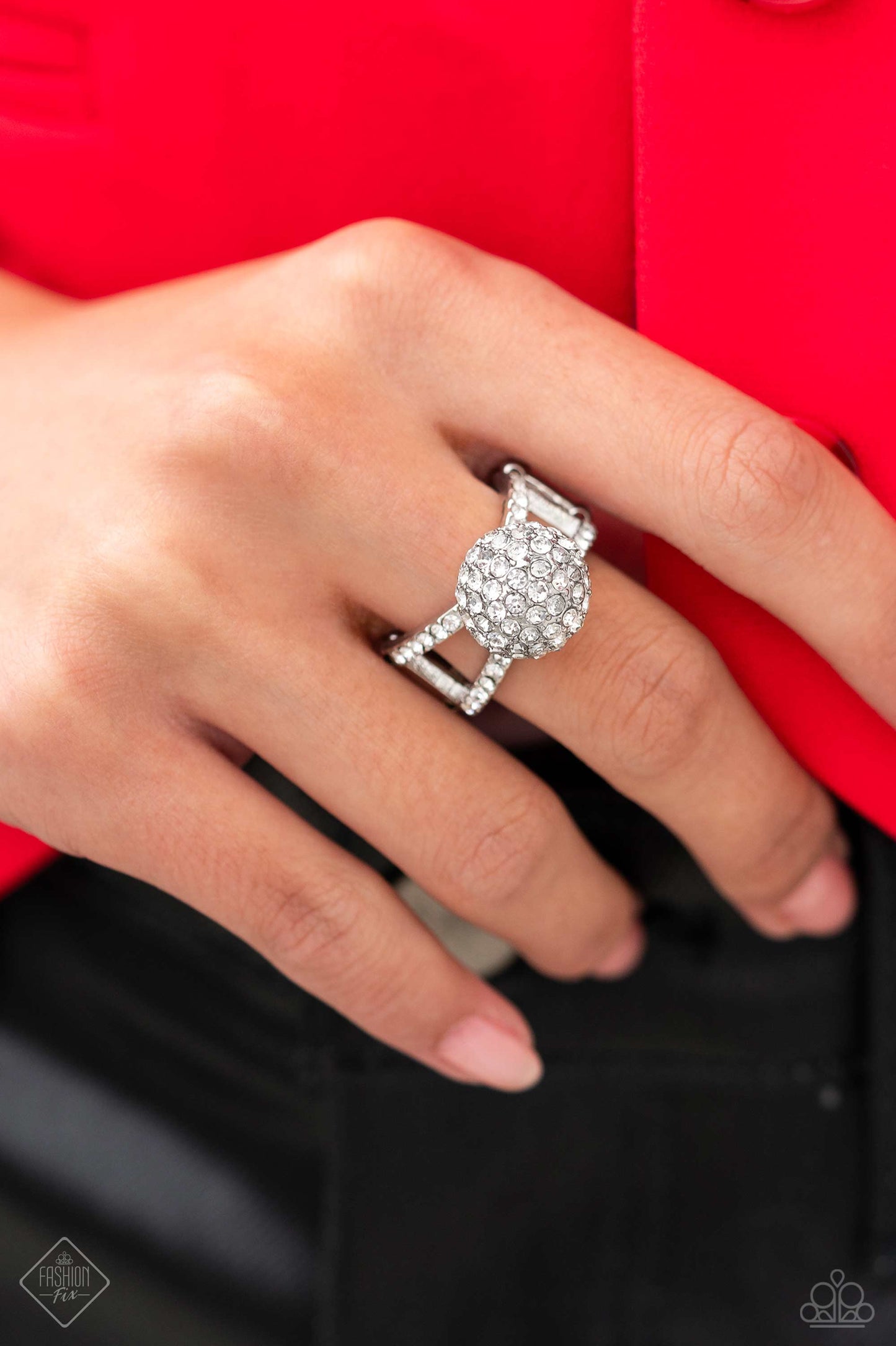 Paparazzi Fashion Fix Set Magnificent Musings Silver Crystal