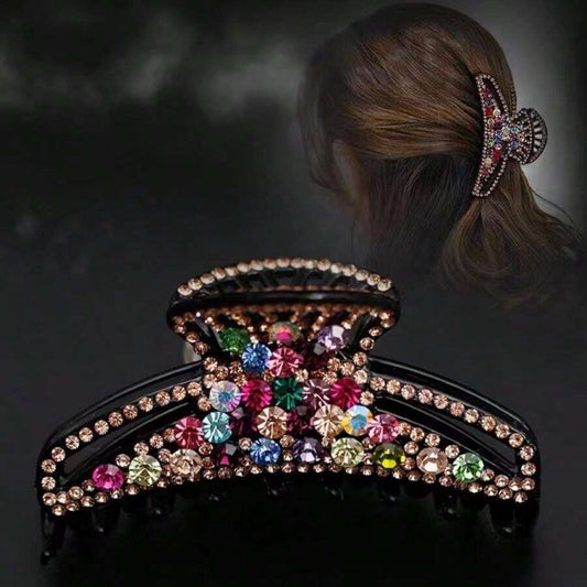 Fashion Rhinestone Hair Claw (Multi-Color)