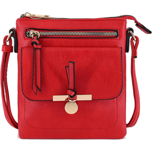 Ruby Red Charm Crossbody Bag. Price Includes Shipping!