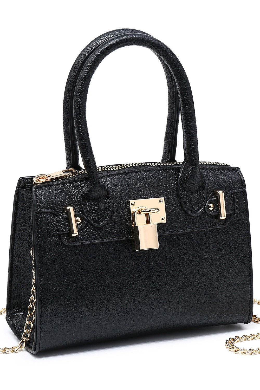 Classic Mini Satchel Bag (Black). Price Includes Shipping!