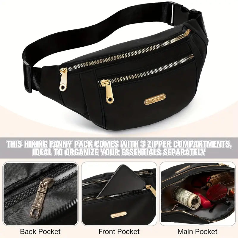 Fashion Fanny Travel Pack (Black) SHIPPING INCLUDED!!