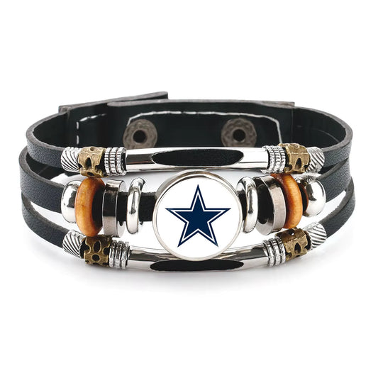 Dallas Cowboys Faux Leather Bracelet (Unisex) (Copy)