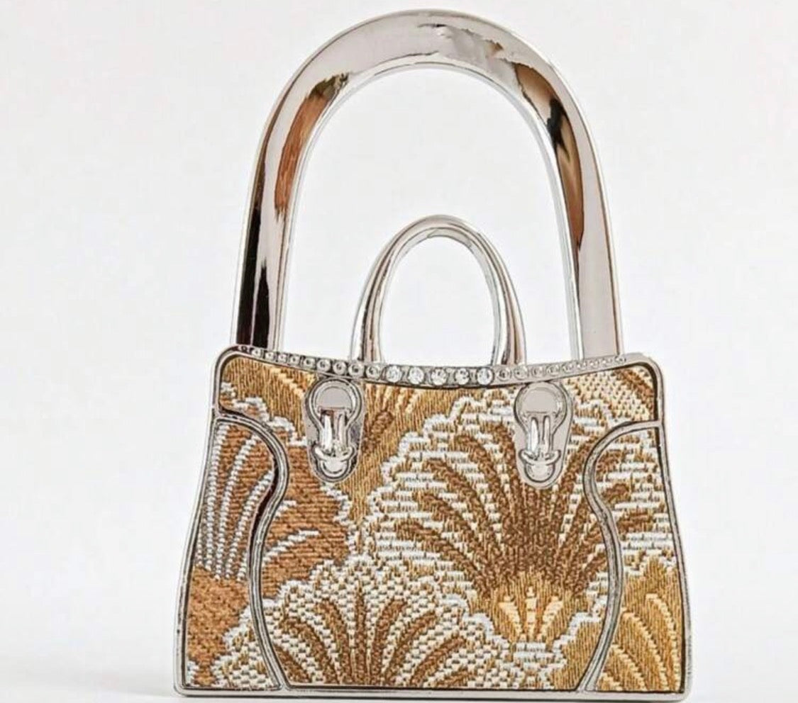 Folded Handbag Holder Table Hook (Multiple Styles & Colors)