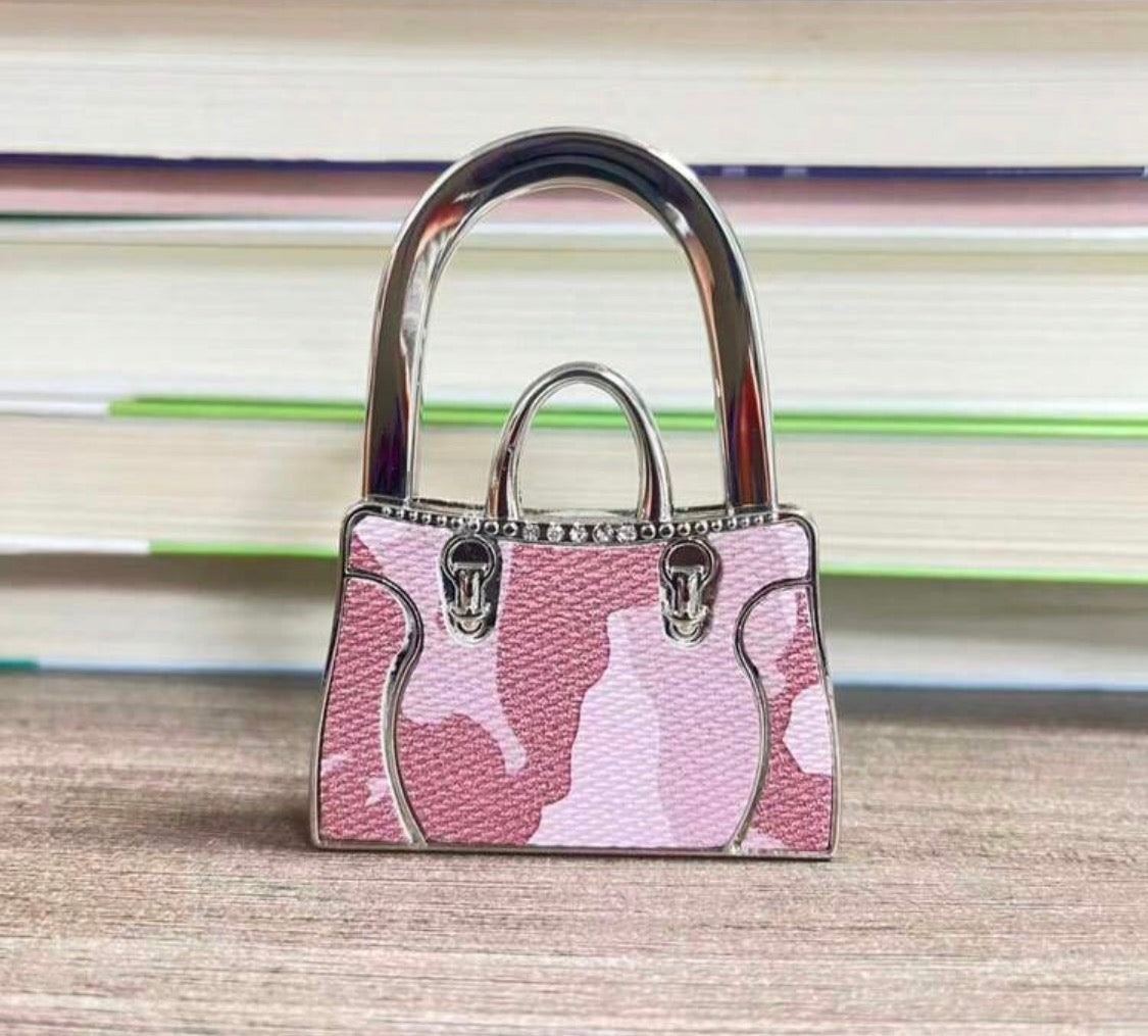 Folded Handbag Holder Table Hook (Multiple Styles & Colors)