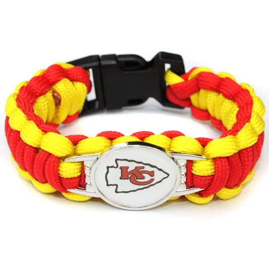 Kansas City Chiefs Paracord Bracelet (Unisex)