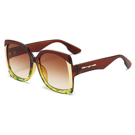Classic Women Sunglasses Multi Color (Coffee Brown, Green, Gold)