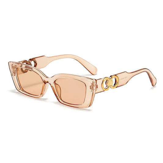 Classic Women Sunglasses Multi Color (Beige, Coffee, Gold)