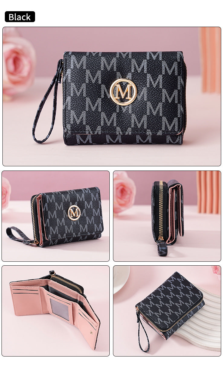 Gray & Black Wallet
