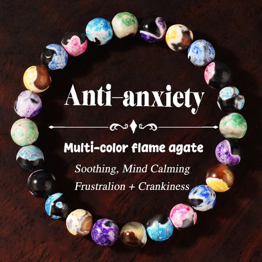 Anti-Anxiety Beaded Bracelet (Multi-Color)