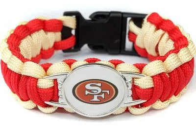 San Francisco 49ers Paracord Bracelet (Unisex)