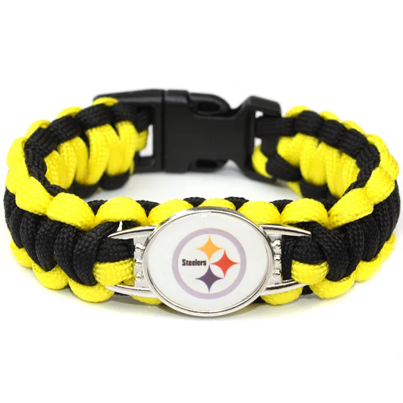 Pittsburgh Steelers Paracord Bracelet (Unisex)